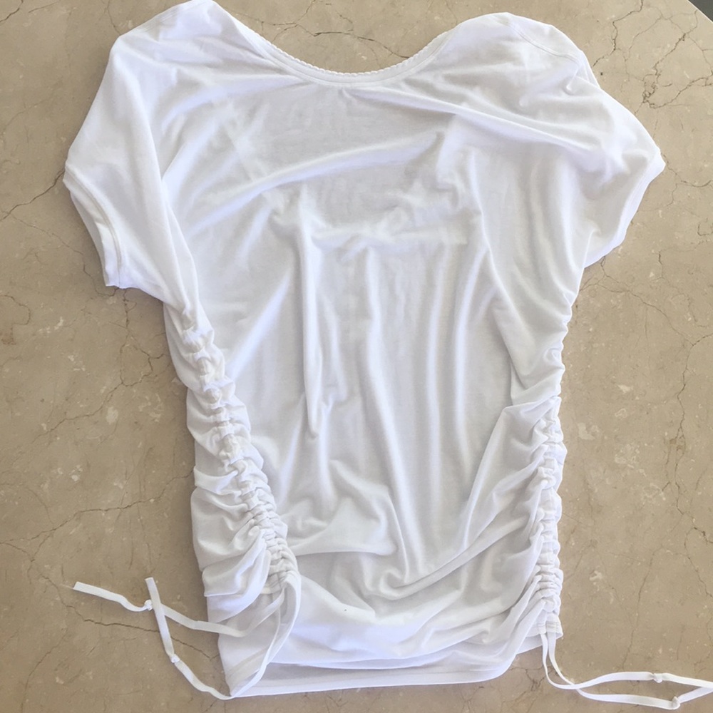 Lululemon short sleeve scoop back tee